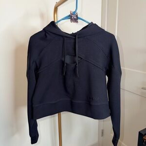 214. Lululemon Get Centred Crop Hoodie in Black